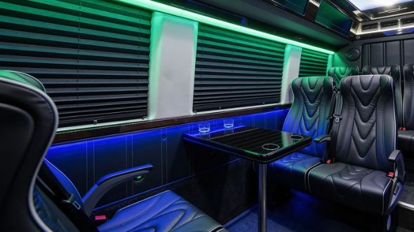18 passenger sprinter van inside tyler