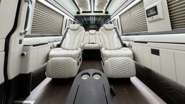 8 passenger sprinter van interior tyler