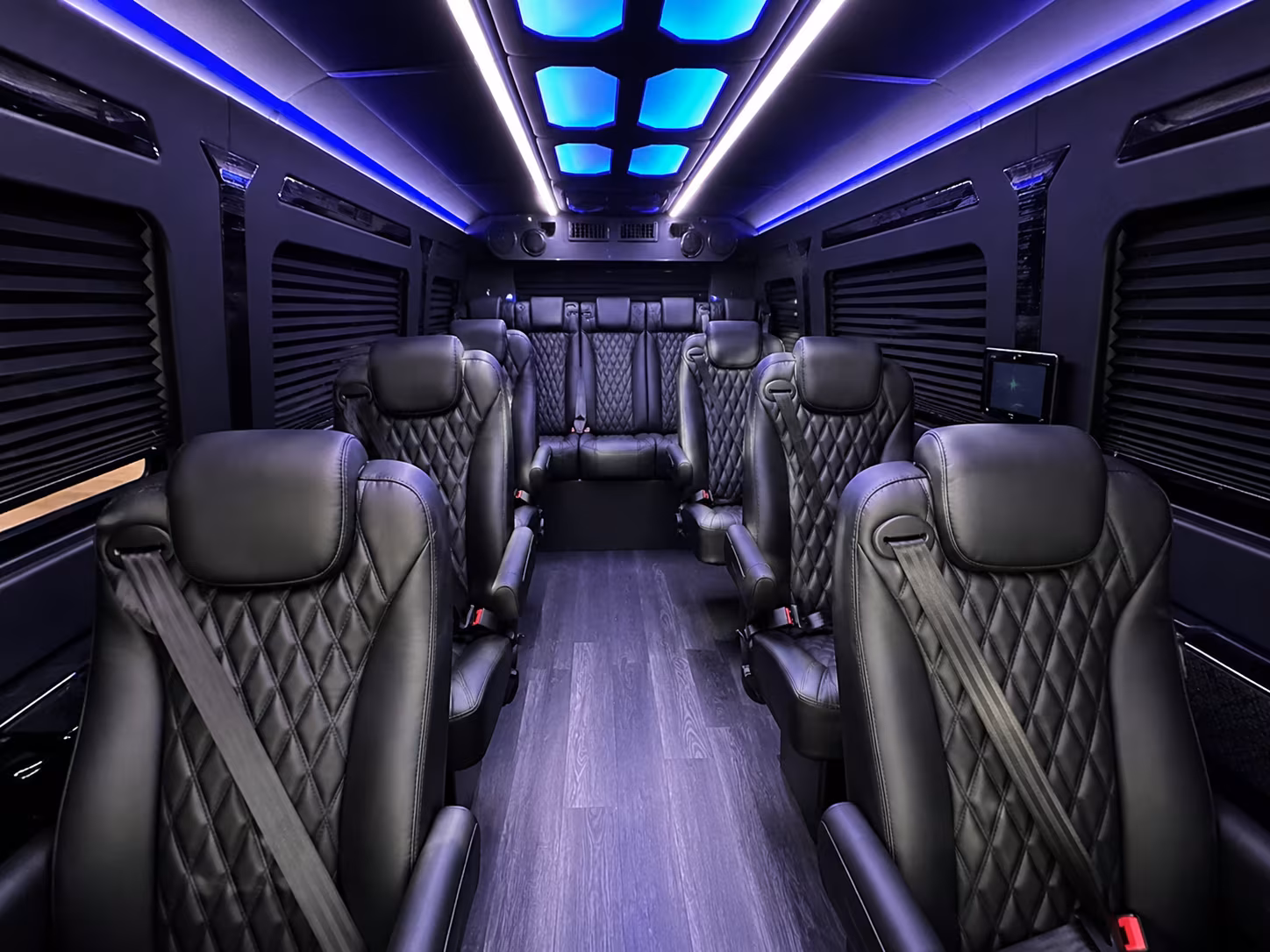 10 passenger sprinter van inside