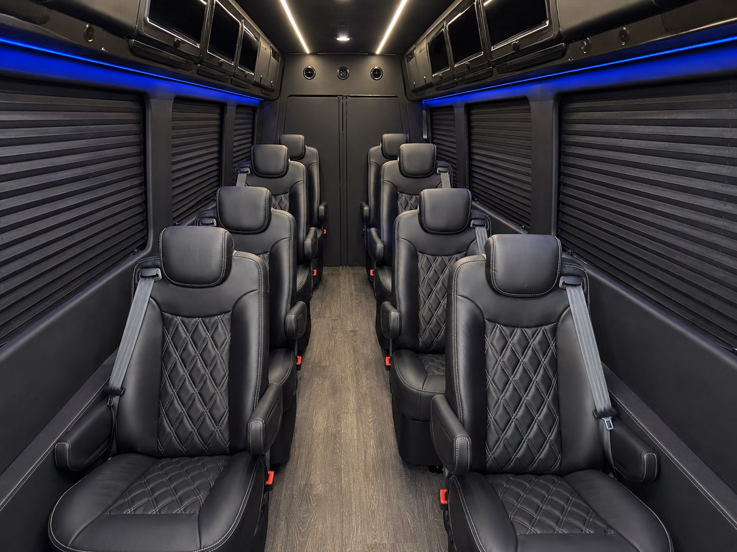 15 passenger sprinter van interior