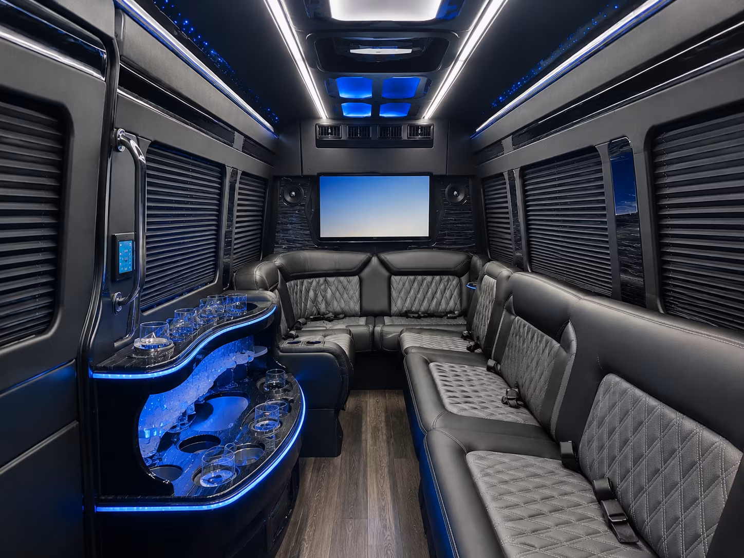 sprinter van shuttles for hotel blocks multi stop pickups and convention transfers near tyler