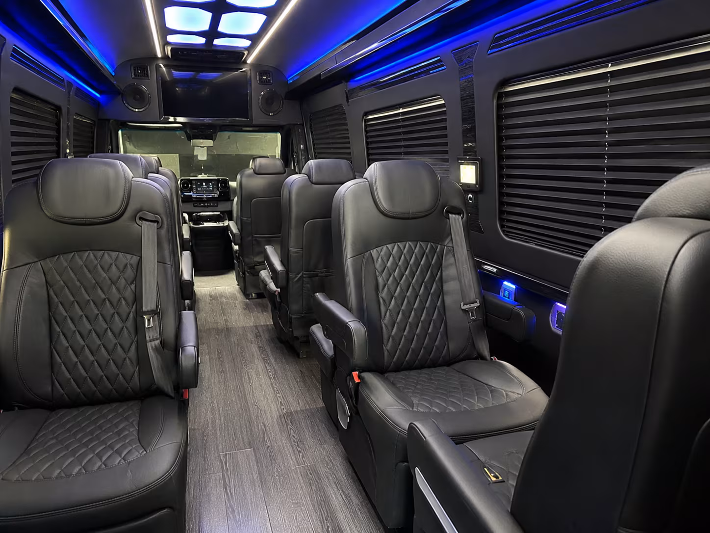 sprinter van transportation for conference and convention attendees in tyler texas