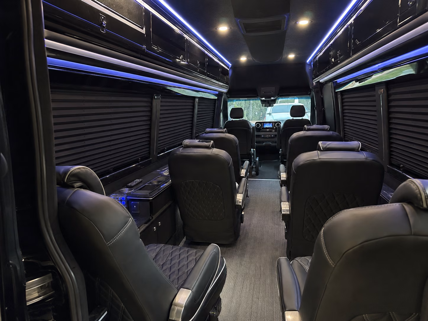 tyler 10 passenger sprinter van interior