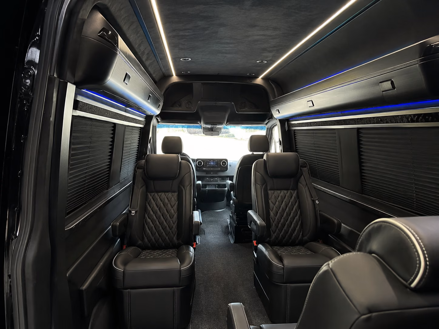 tyler 12 passenger sprinter van interior