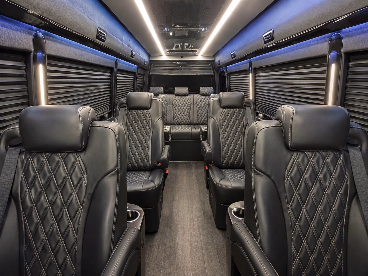 tyler 15 passenger sprinter van inside