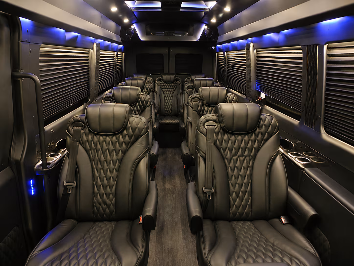 tyler 8 passenger sprinter van interior