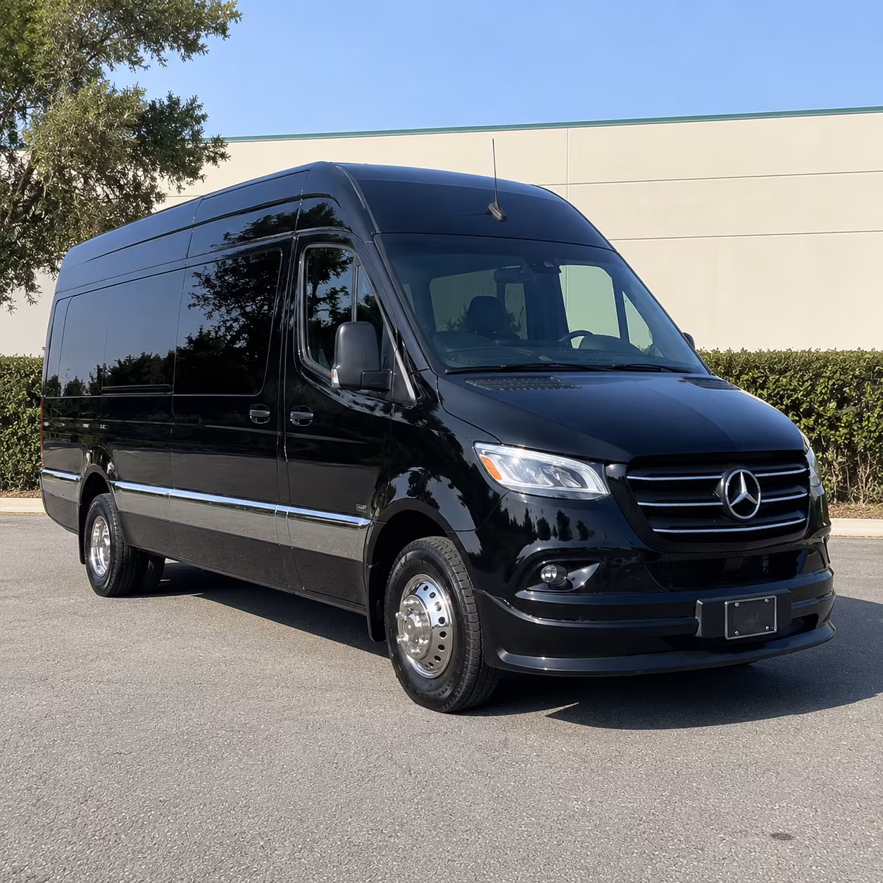 tyler private event sprinter van rental