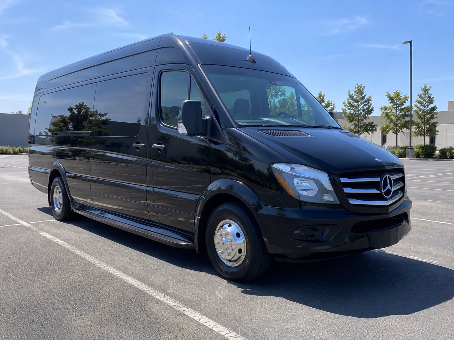 tyler sprinter van booking step 1