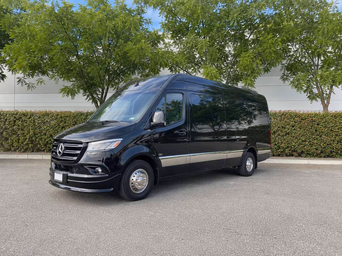 warehouse distribution center and industrial park sprinter van shuttles in tyler