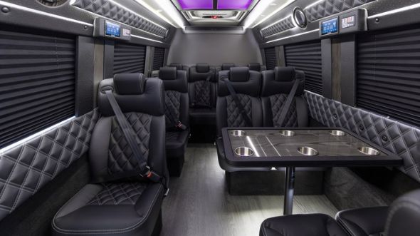 tyler 15 passenger sprinter van interior