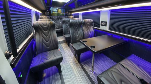 tyler 18 passenger sprinter van interior