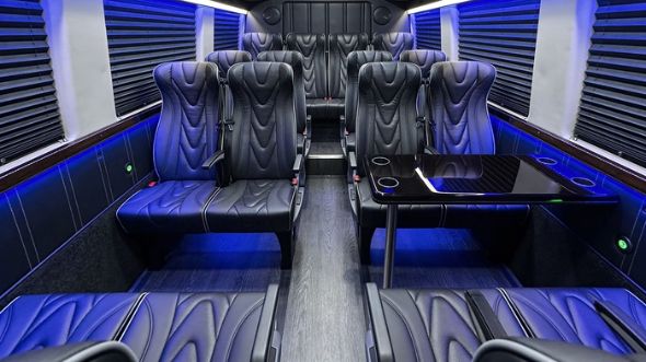 tyler 20 passenger sprinter van interior